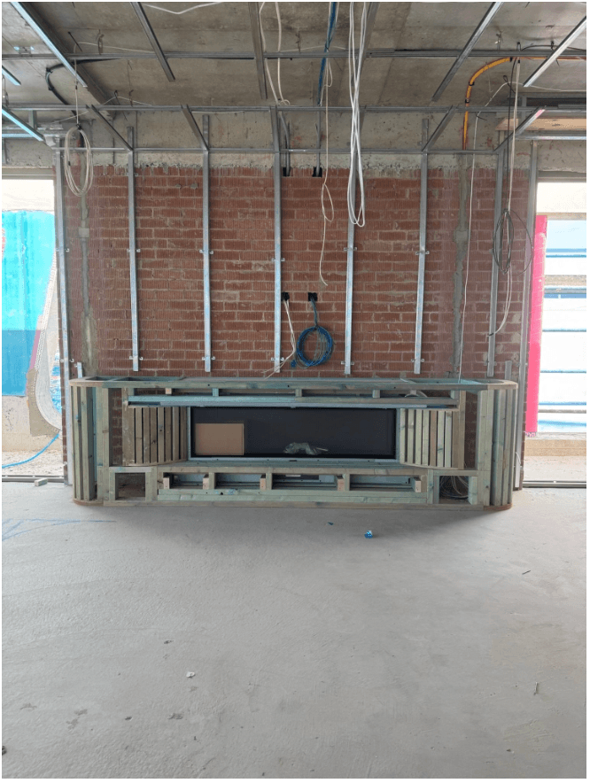 Architectural framing project detail